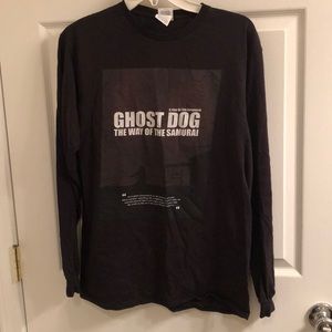 Black ghost dog movie shirt used good condition